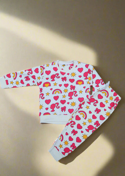 two piece set for little girl