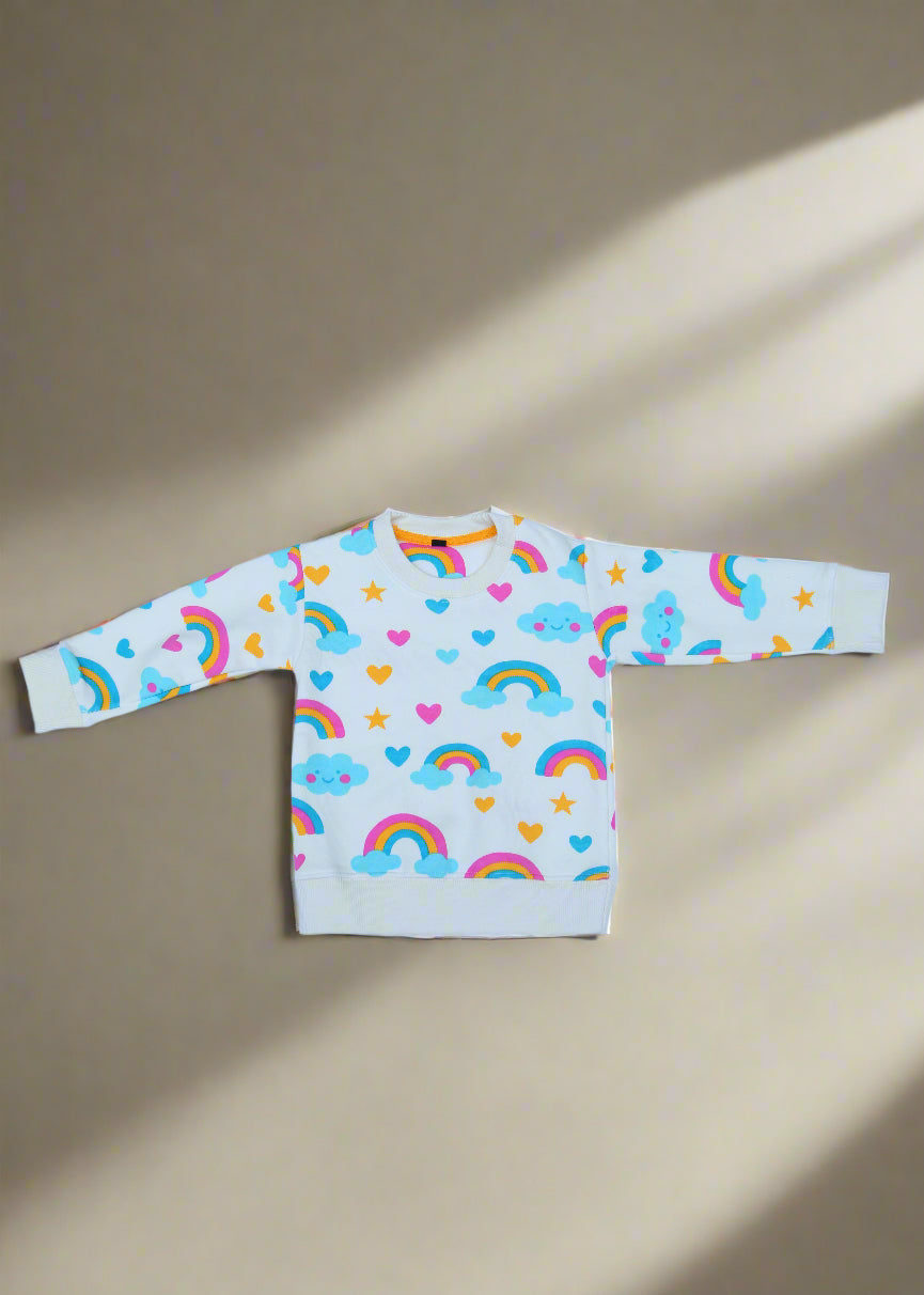 rainbow sweatshirt