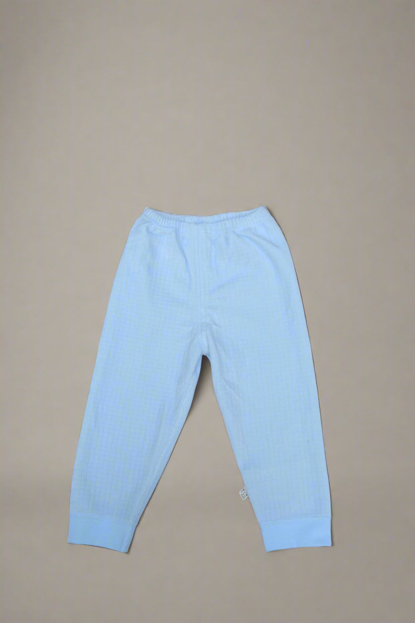 Light blue long-sleeve shirt on a white background