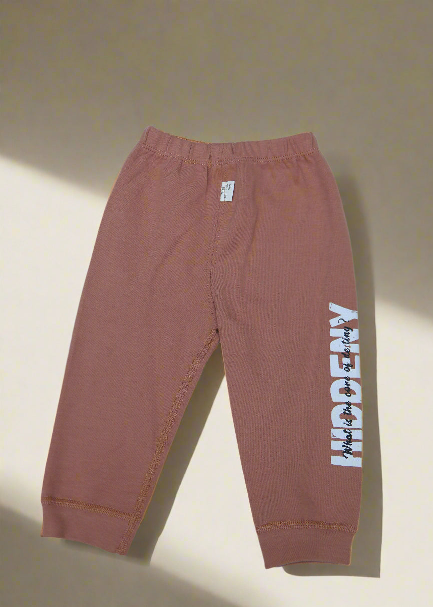 Cuddle Bear Baby Outfit – Brown & Off-White