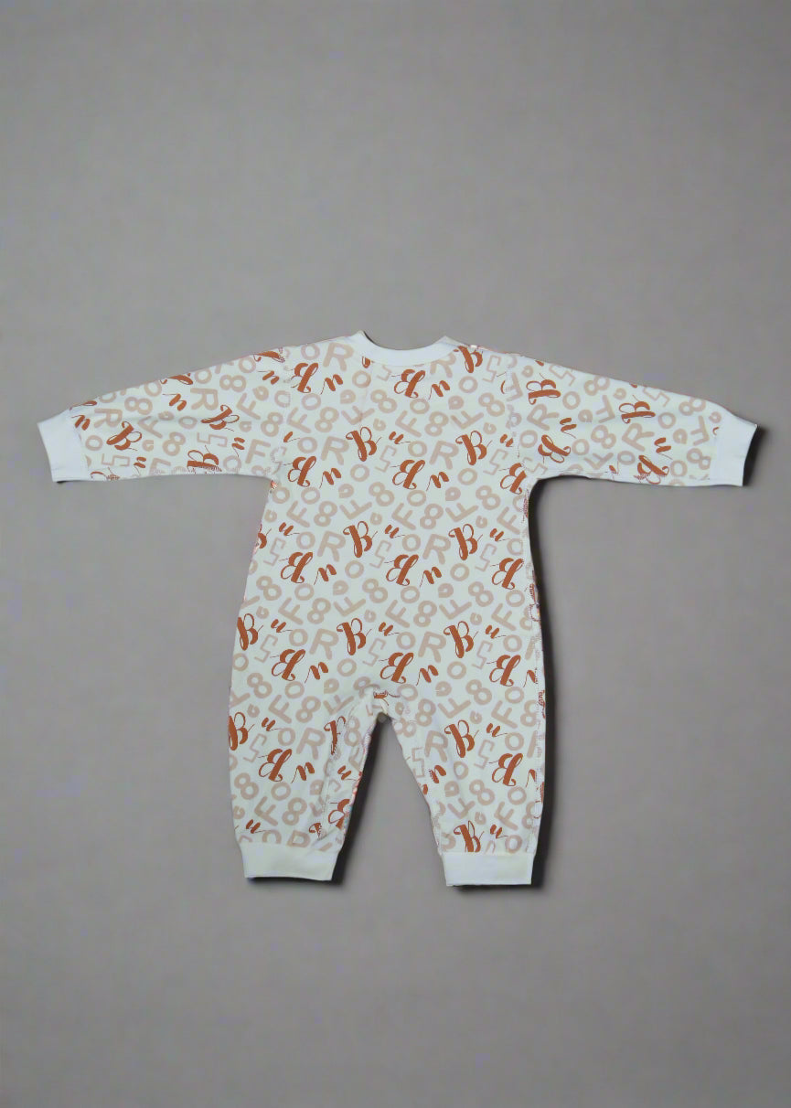 Fabric piece with a pattern on a light blue background