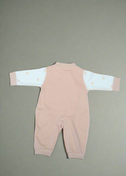 Beige compression garment on a light blue background